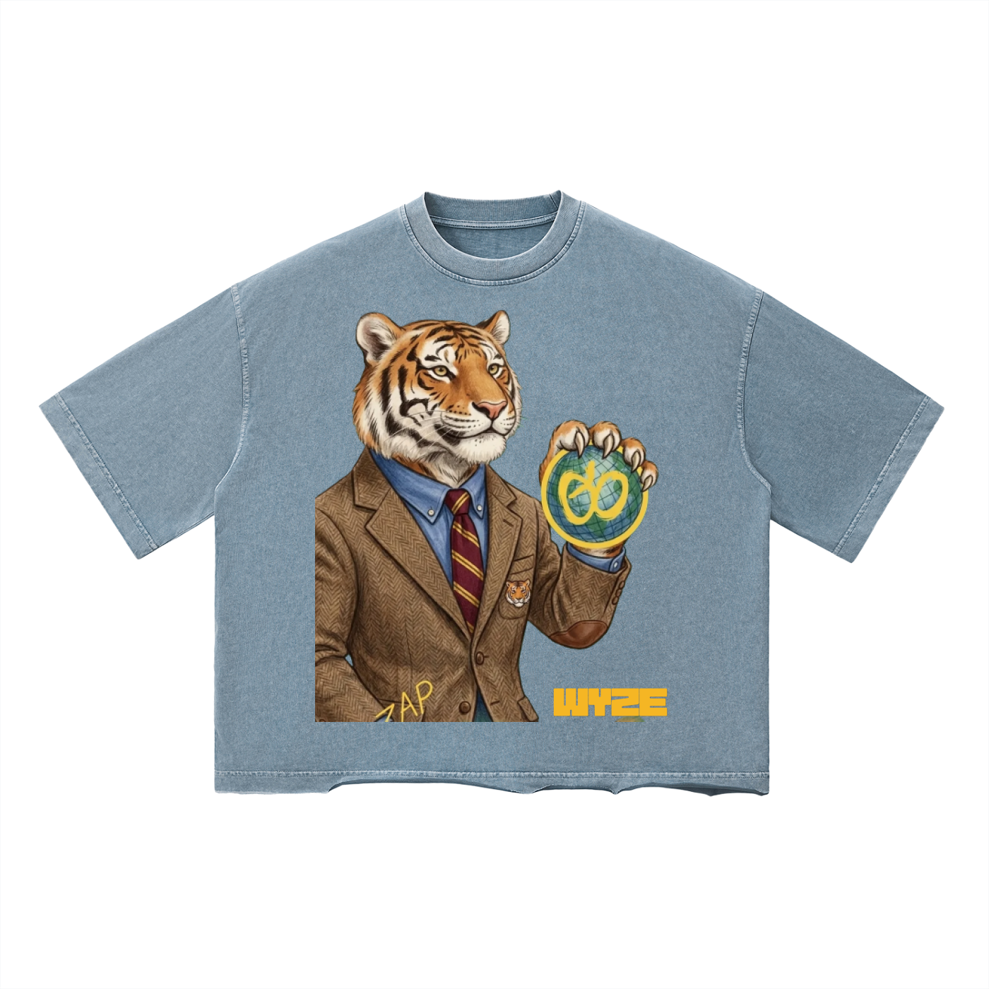 Unisex Vintage Wash Boxy T-Shirt