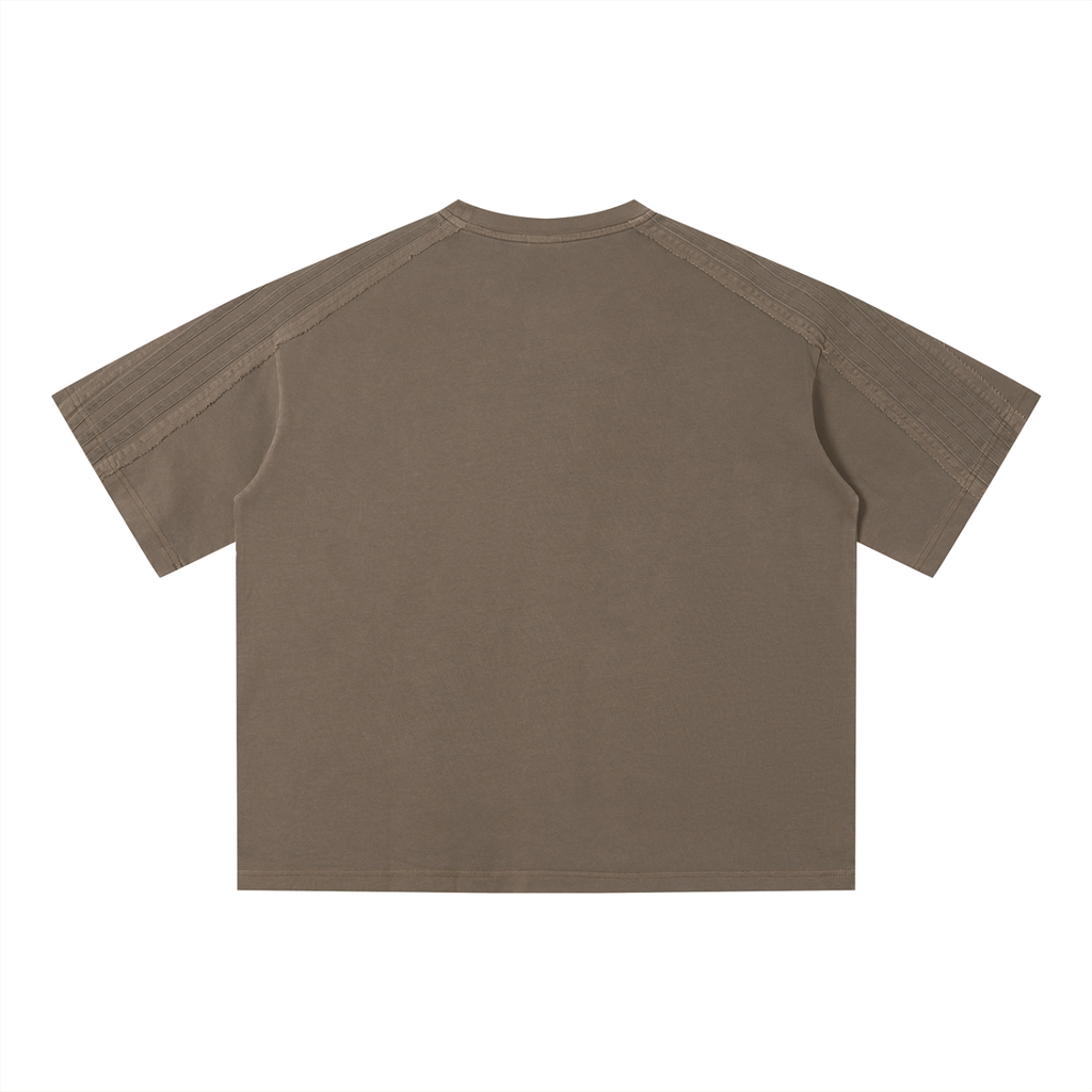 Unisex Vintage Wash Boxy T-Shirt by DKRTL WYZE
