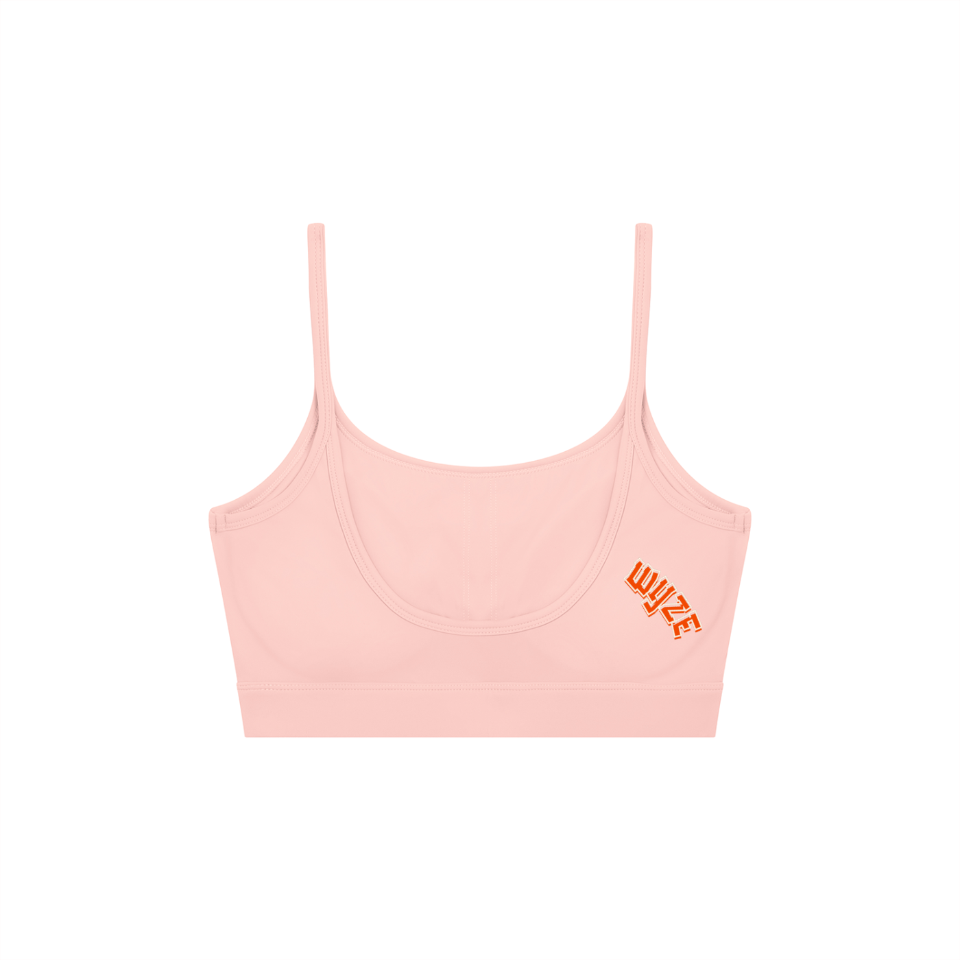 Women's Solid U-Neck Sports Bra