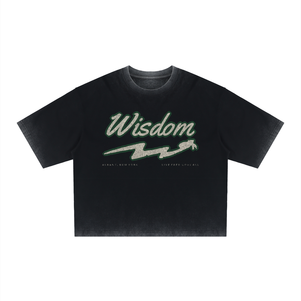 Unisex Reverse Dyed Boxy T-Shirt