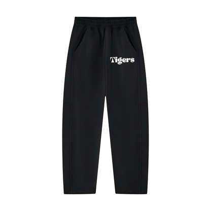 Unisex Tapered Straight Hem Sweatpants
