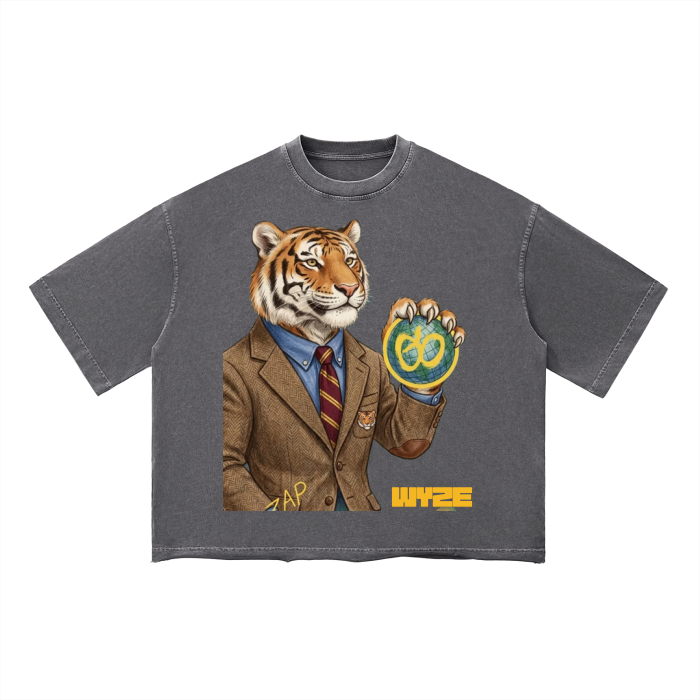 Unisex Vintage Wash Boxy T-Shirt