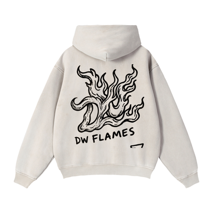 Zip-Through Boxy Fleece Hoodie