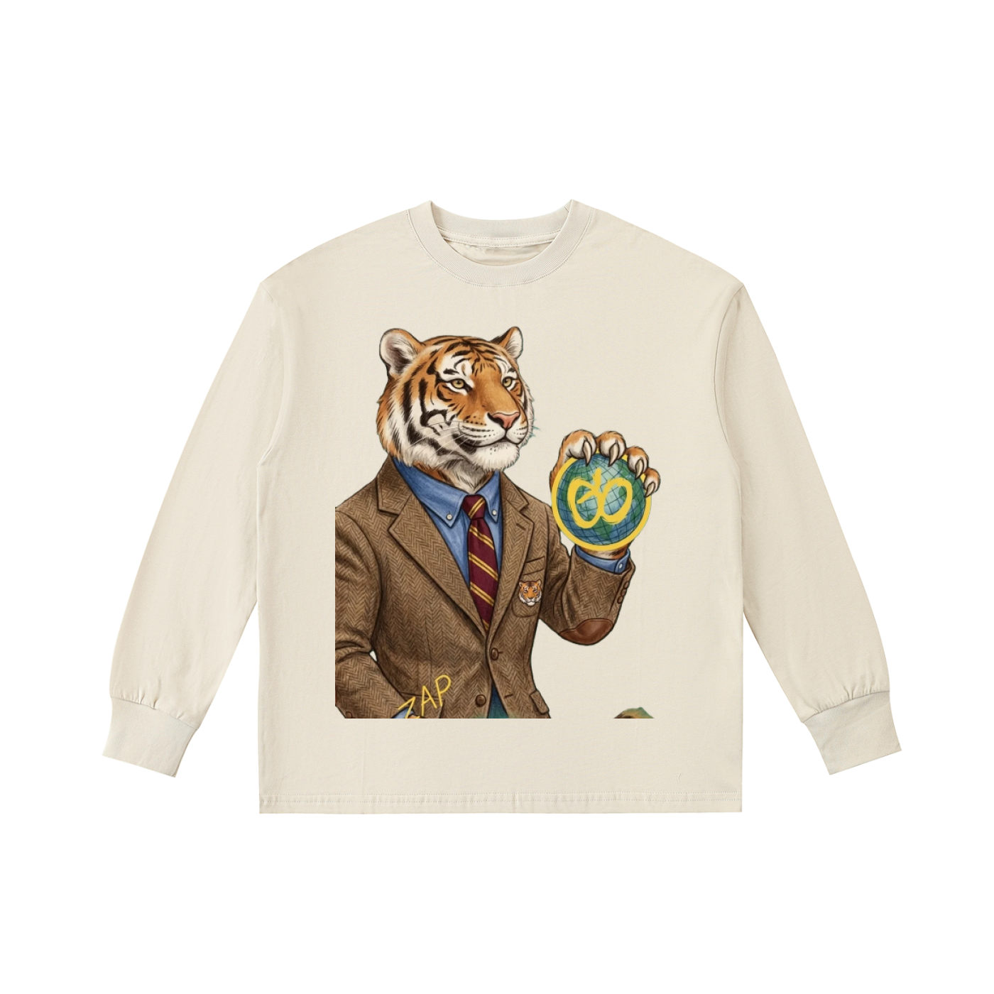 Kids' Quick-Dry Cotton Long-Sleeve Tee