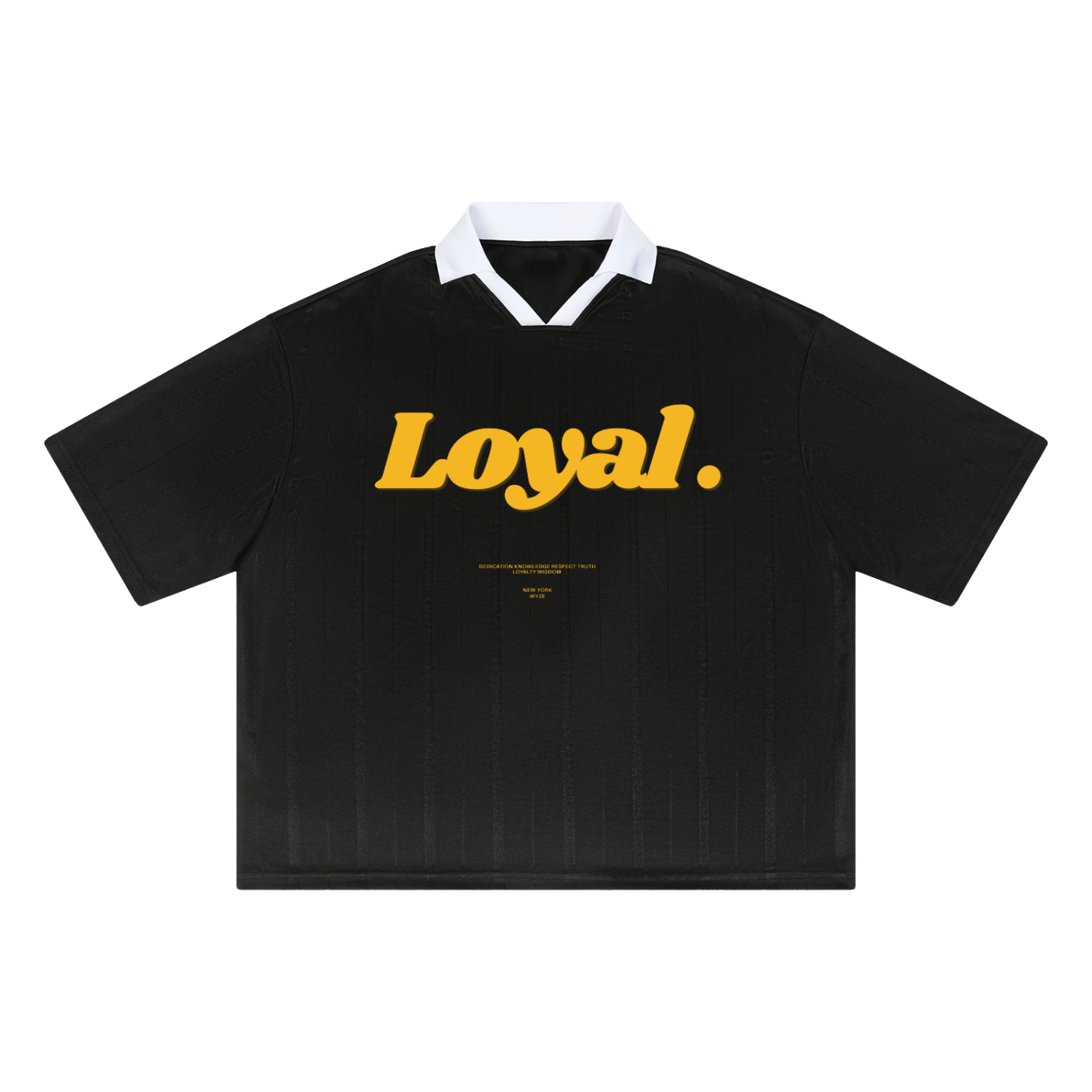 Unisex Striped Boxy Soccer Jersey