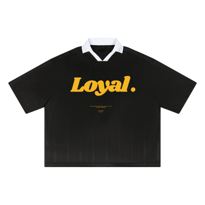Unisex Striped Boxy Soccer Jersey
