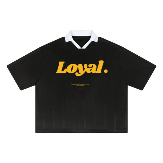 Unisex Striped Boxy Soccer Jersey