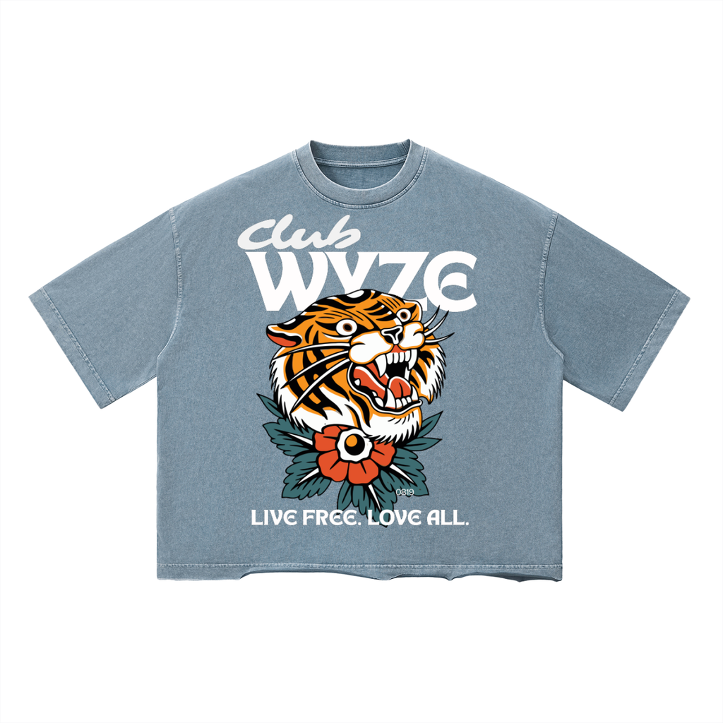 Unisex Vintage Wash Boxy T-Shirt