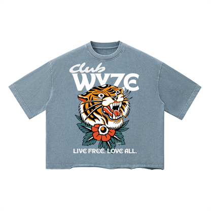 Unisex Vintage Wash Boxy T-Shirt