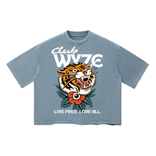 Unisex Vintage Wash Boxy T-Shirt