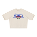 Unisex Vintage Wash Boxy Short Sleeve Sweatshirt
