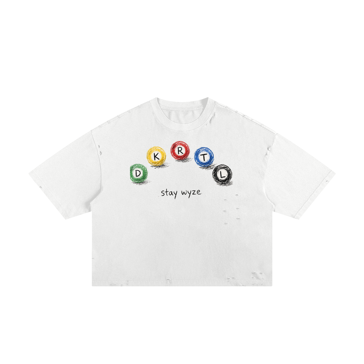 Classic Frayed Boxy Tee