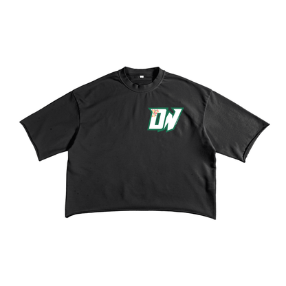 French Terry Raw Edge T-Shirt