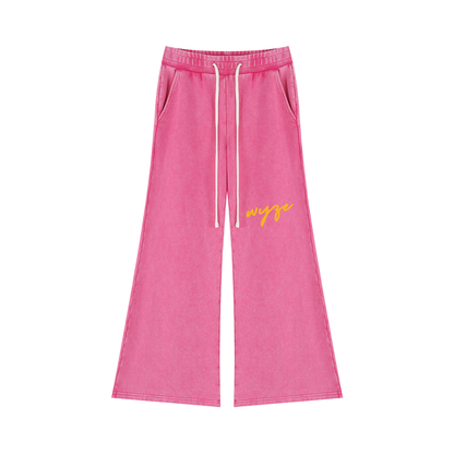 Women’s Mineral Wash Flared Leg Sweatpants