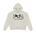 Unisex Mineral Wash Distressed Hoodie