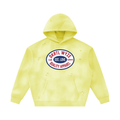 Unisex Sunfade Frayed Fleece Hoodie