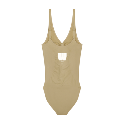 Women’s Full-Zip Ruched Bodysuit