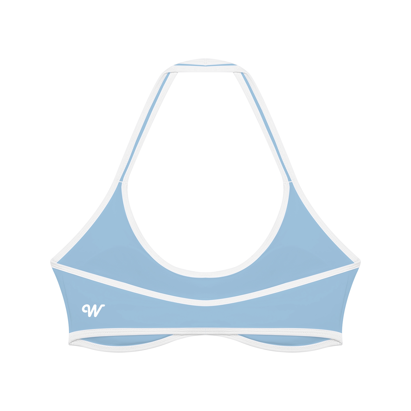 Women's Halter Color Block Yoga Sports Bra