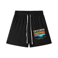 Mesh Drawstring Shorts