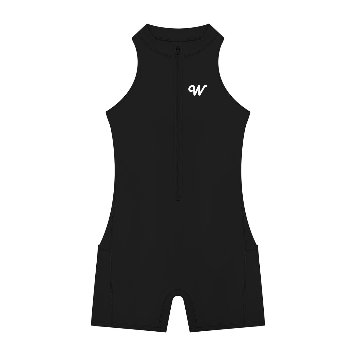 Women’s Quarter-Zip Yoga Romper
