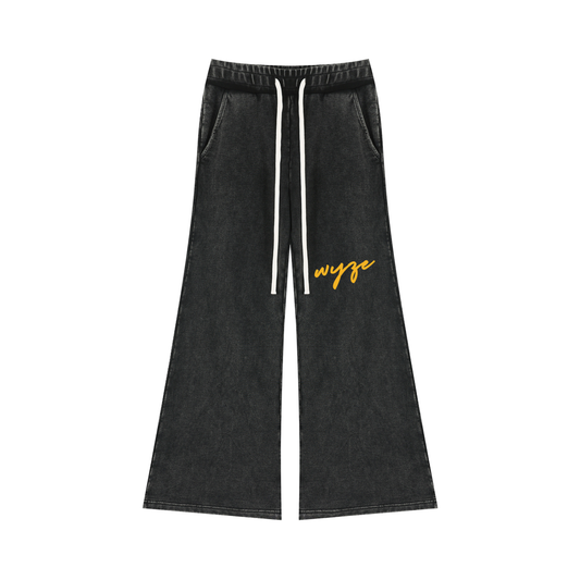 Women’s Mineral Wash Flared Leg Sweatpants