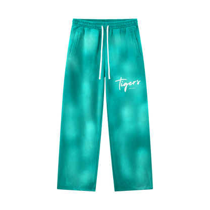 Unisex Sunfade Wide Leg Fleece Sweatpants