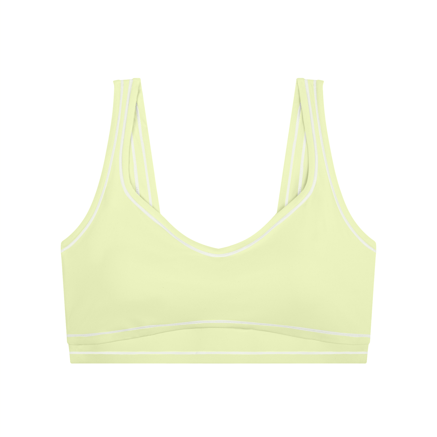 Women’s Topstitching Yoga Sports Bra