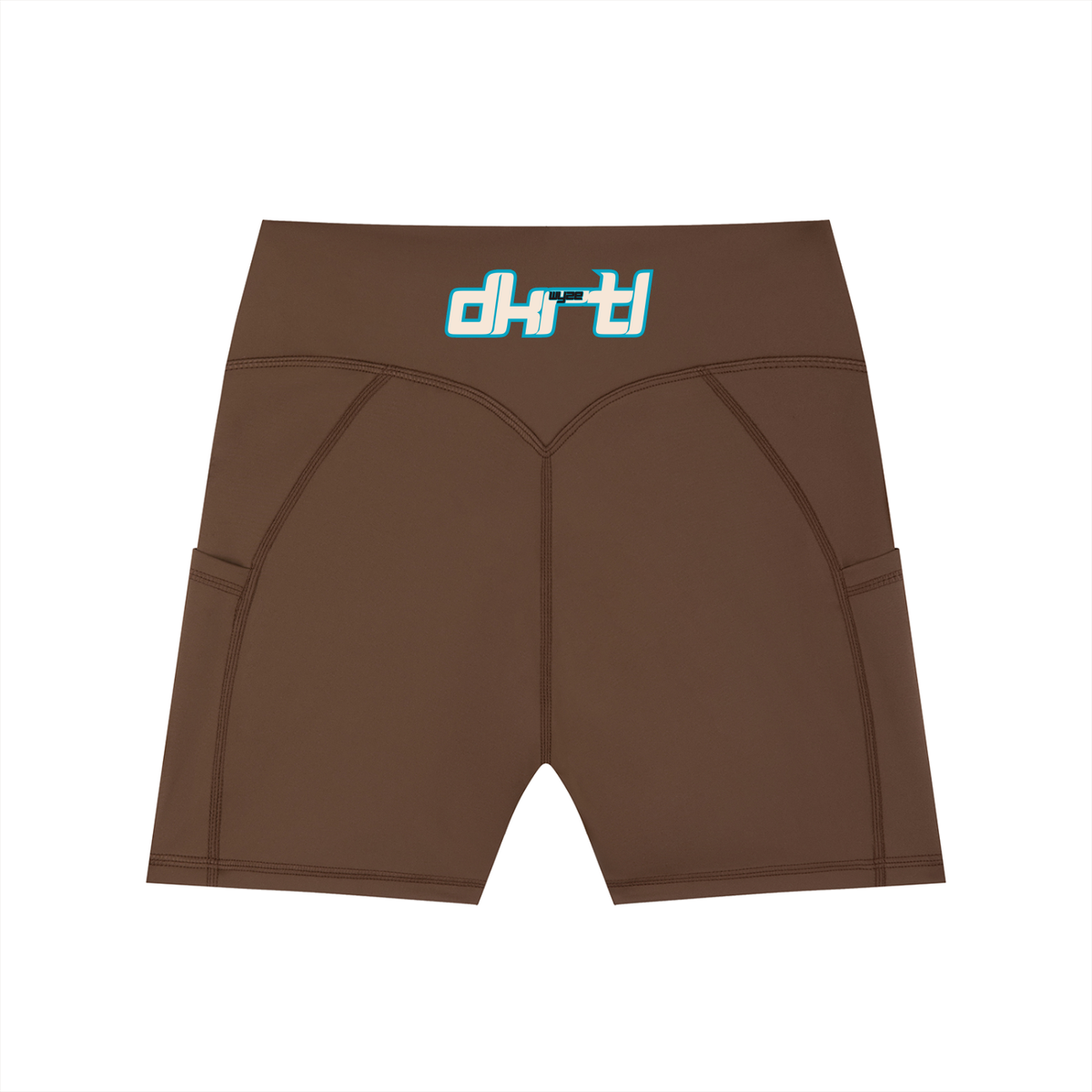 Women's High-Waisted Pocket Biker Shorts
