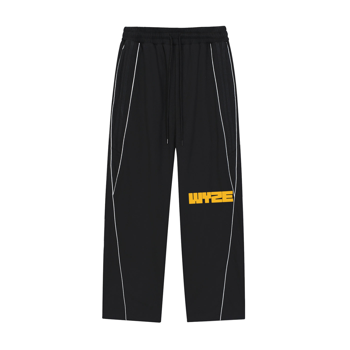Reflection Striped Straight-Leg Sweatpants
