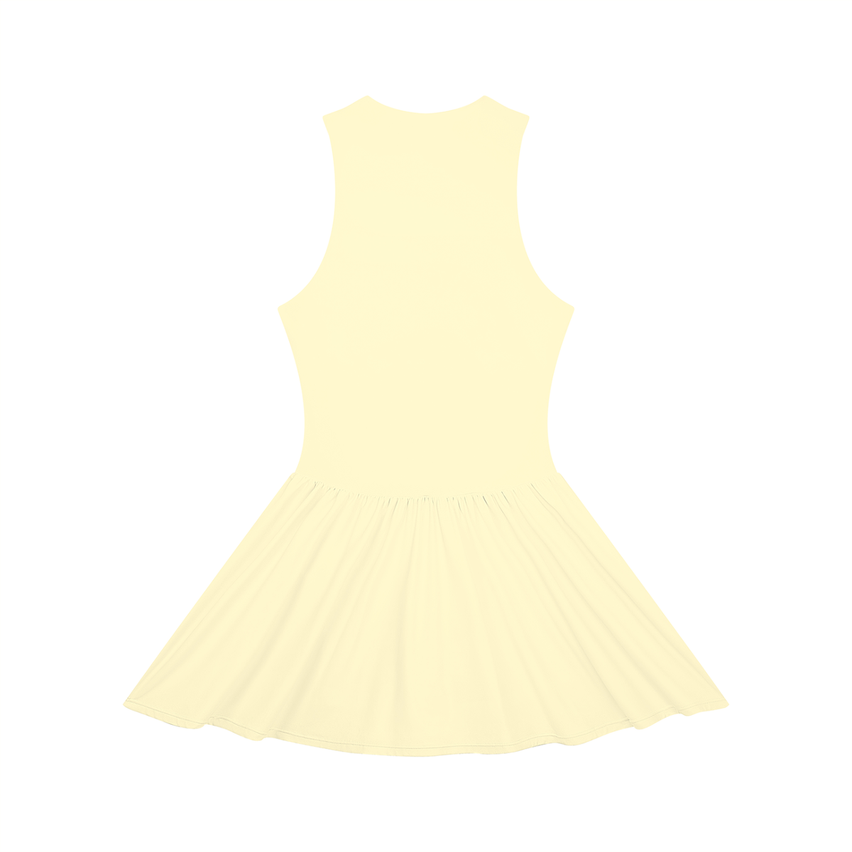 Women’s Ruched Sleeveless Full-Zip Dress