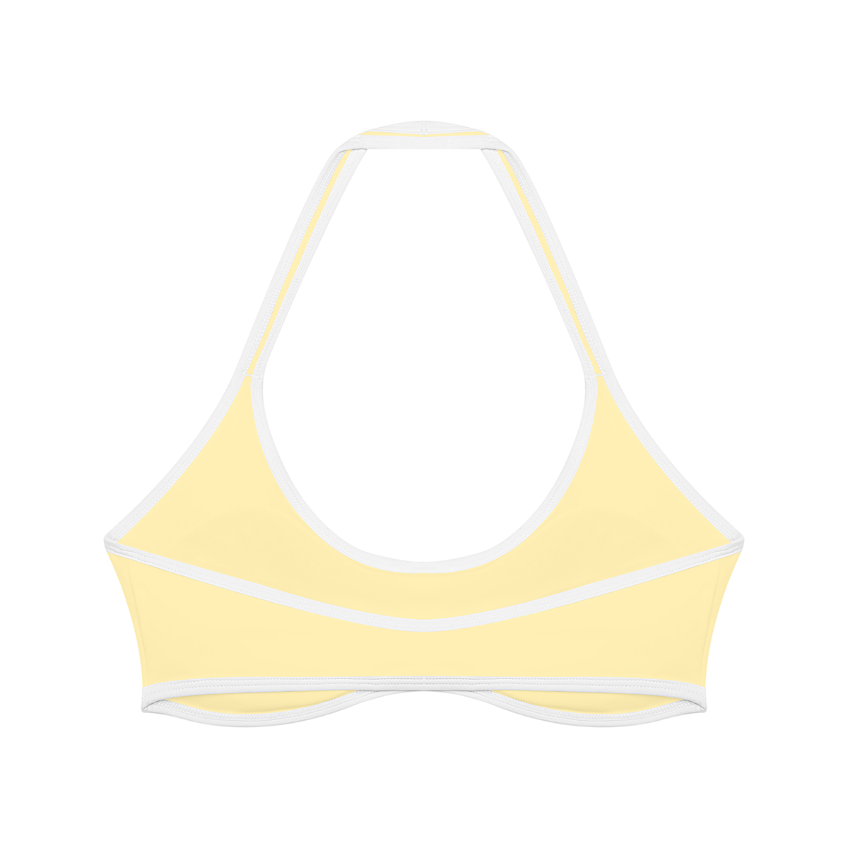 Women's Halter Color Block Yoga Sports Bra