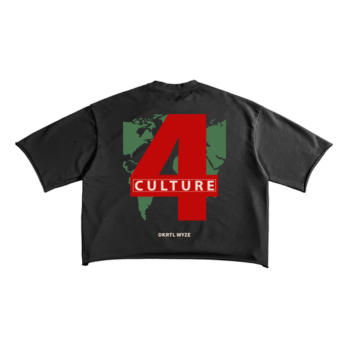 French Terry Raw Edge T-Shirt by DKRTL WYZE