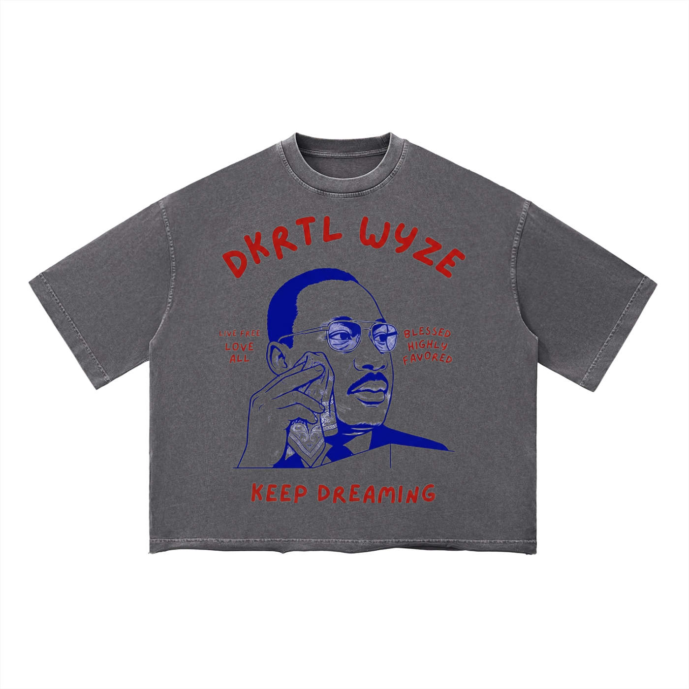 Unisex Vintage Wash Boxy T-Shirt