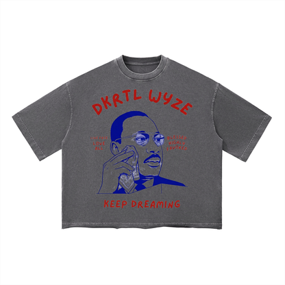 Unisex Vintage Wash Boxy T-Shirt