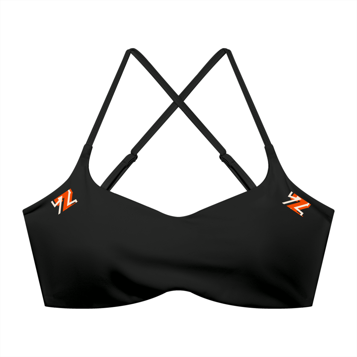 Women's Cropped Sports Bra