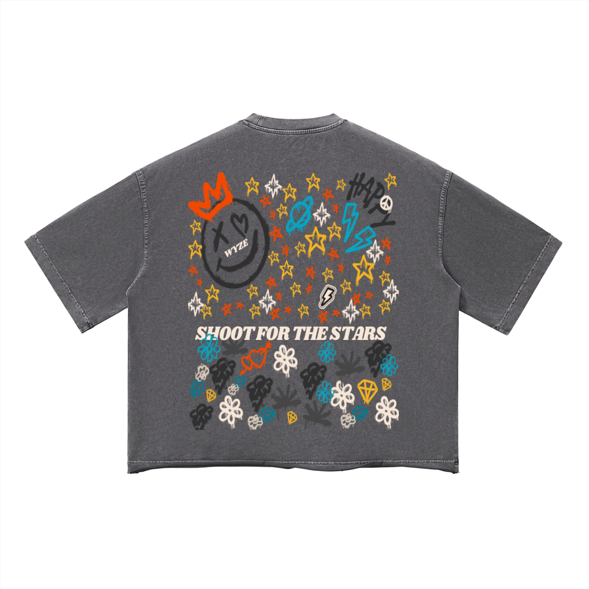 Unisex Vintage Wash Boxy T-Shirt