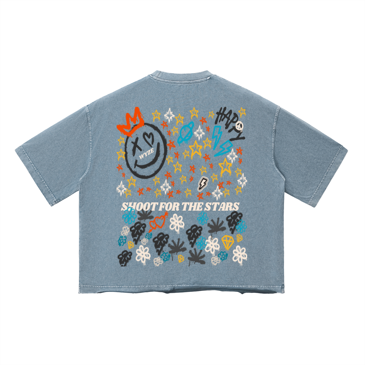 Unisex Vintage Wash Boxy T-Shirt