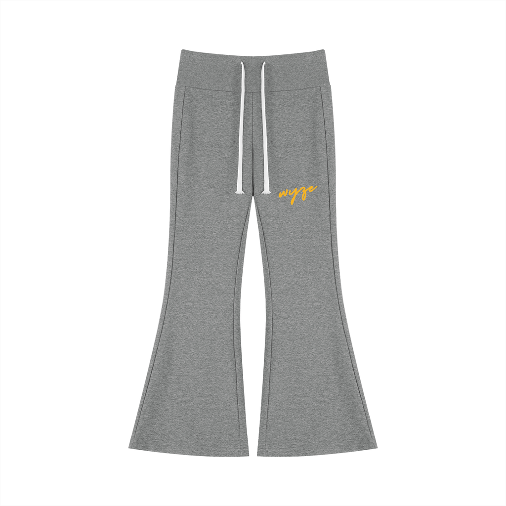 Women's Drawstring Flared Leg Pants