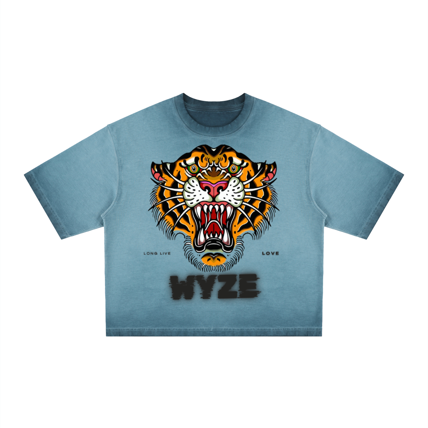 Unisex Reverse Dyed Boxy T-Shirt