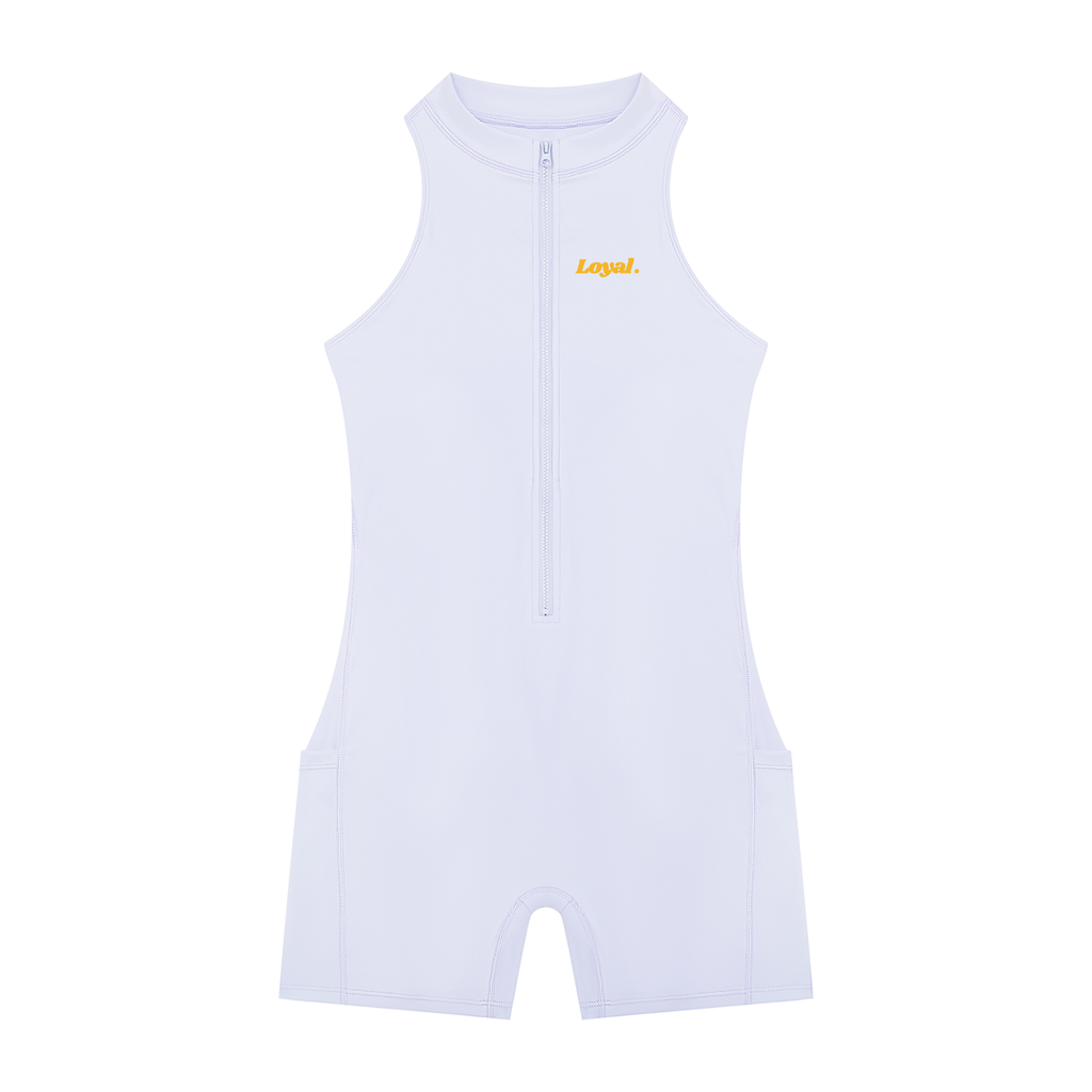 Women’s Quarter-Zip Yoga Romper