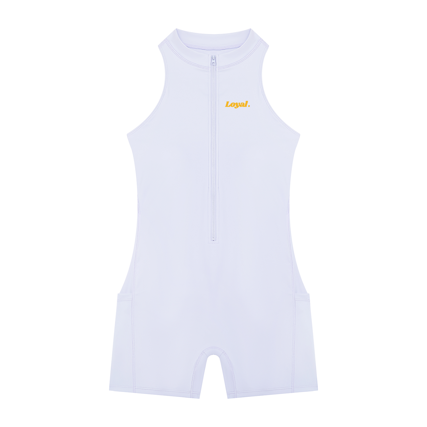 Women’s Quarter-Zip Yoga Romper