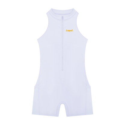 Women’s Quarter-Zip Yoga Romper