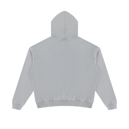 Unisex Mineral Wash Distressed Hoodie