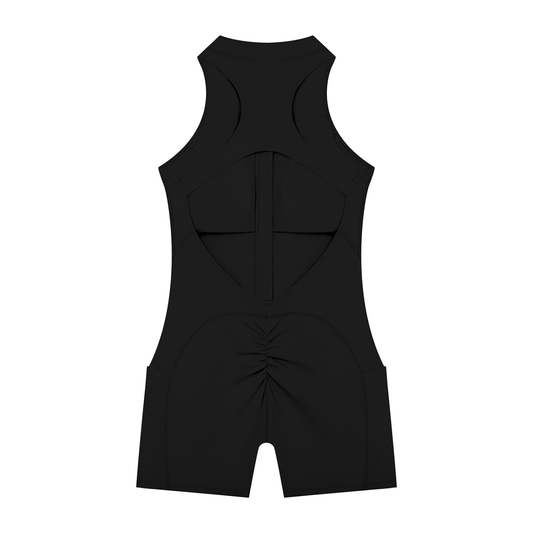 Women’s Quarter-Zip Yoga Romper