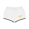 Women's Retro Contrast Binding Shorts