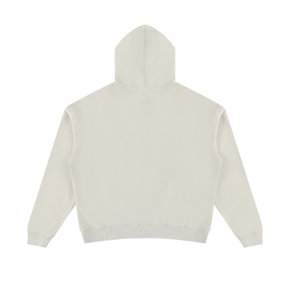Unisex Mineral Wash Distressed Hoodie