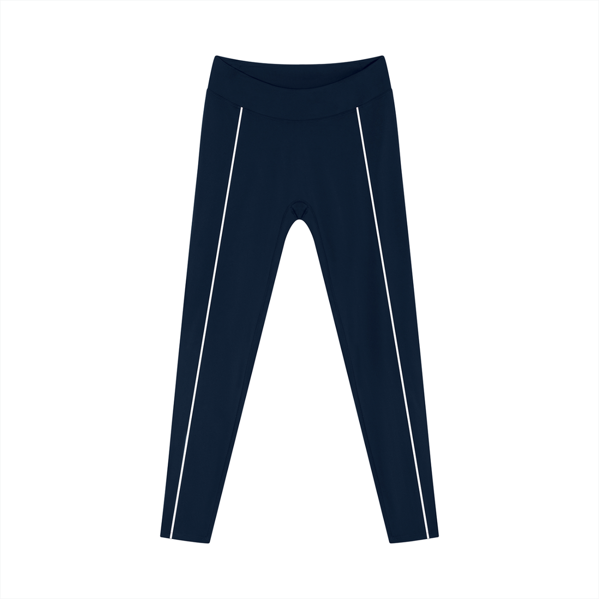 Women’s High-Waist Tapered Leggings in Navy Blue by DKRTL WYZE