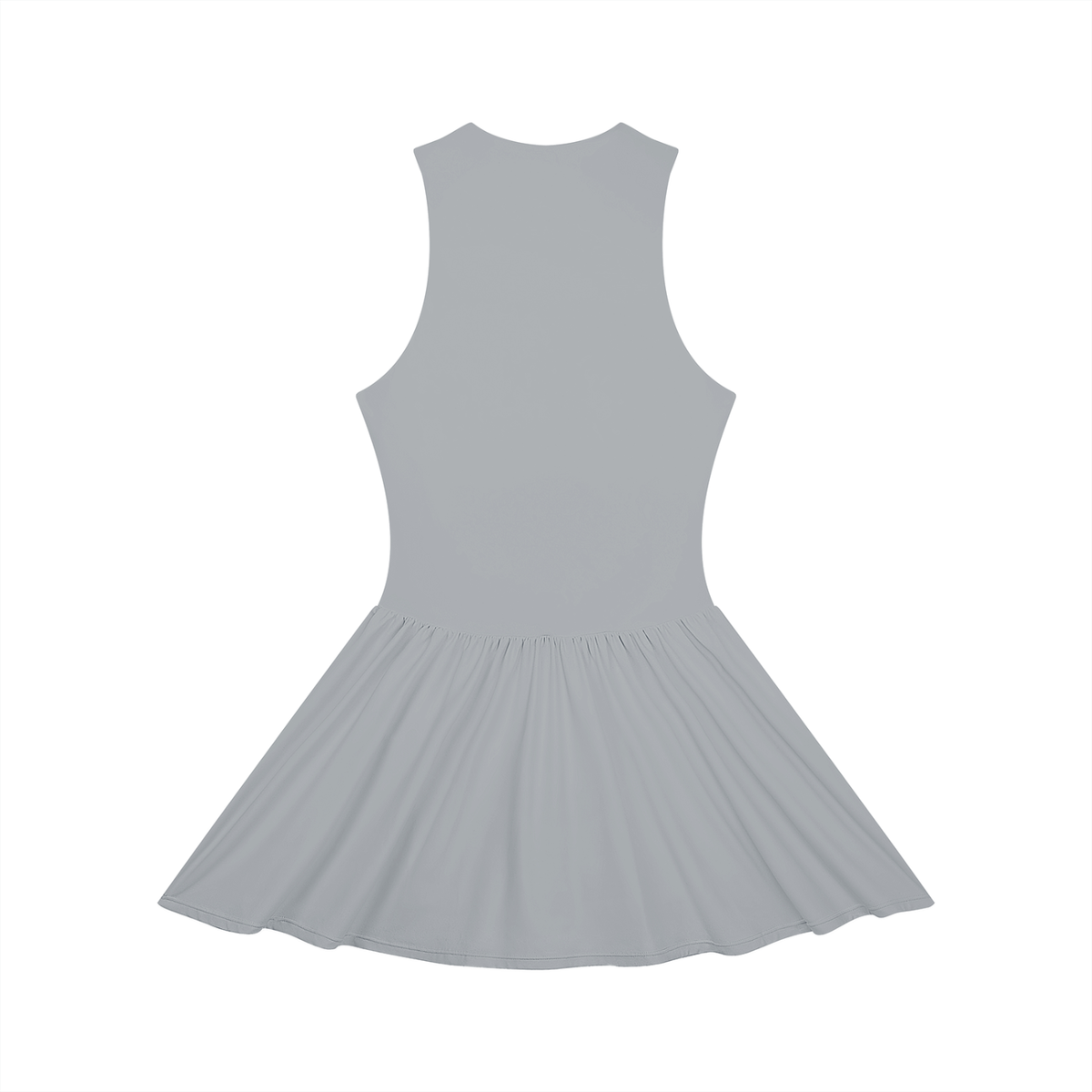 Women’s Ruched Sleeveless Full-Zip Dress