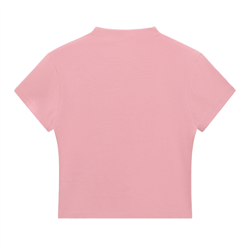 Essential Slim Fit Mock Neck T-Shirt by DKRTL WYZE