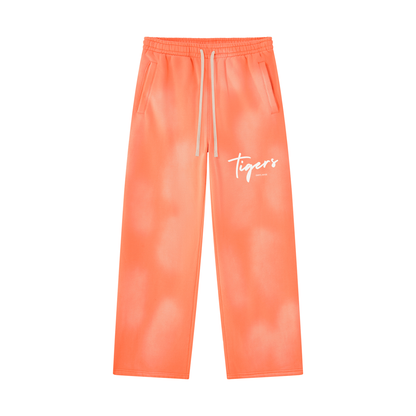 Unisex Sunfade Wide Leg Fleece Sweatpants